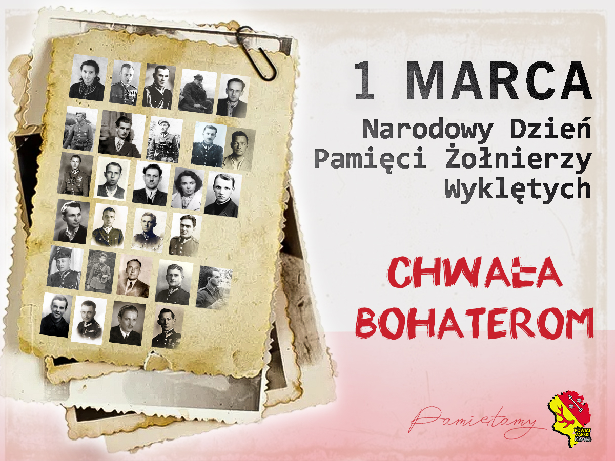 Ilustracja do informacji: 1 marca - Narodowy Dzień Pamięci Żołnierzy Wyklętych